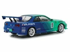 Greenlight Rennwagen Falken Nissan Skyline GT-R (R34) #1 1:18 -Die Cast Modelle Verkäufe 109639572 xxl