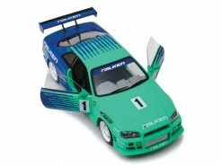 Greenlight Rennwagen Falken Nissan Skyline GT-R (R34) #1 1:18 -Die Cast Modelle Verkäufe 109639575 xxl