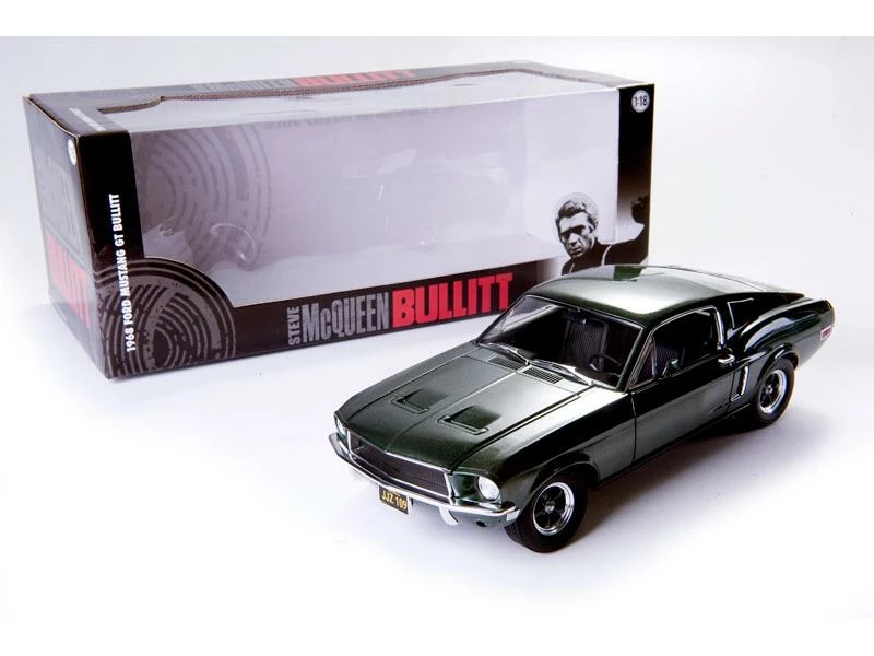 Greenlight PKW 1968 Ford Mustang GT Fastback Bullitt 1:18 6 Greenlight PKW 1968 Ford Mustang GT Fastback Bullitt 1:18 – Bild 4