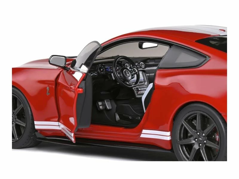 Solido Sportwagen Ford Mustang Shelby, rot 1:18 9 Solido Sportwagen Ford Mustang Shelby, rot 1:18 – Bild 7