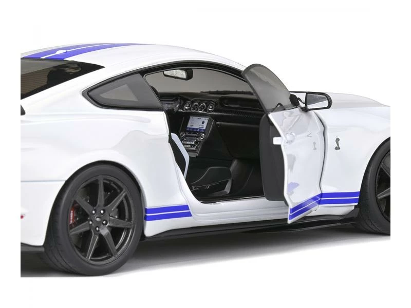 Solido Sportwagen Ford Mustang Shelby weiss 1:18 10 Solido Sportwagen Ford Mustang Shelby weiss 1:18 – Bild 8