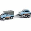 Schuco Land Rover 88 mit Anhänger und Mini Cooper 1:87 -Die Cast Modelle Verkäufe 196807591 xxl
