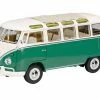 Schuco VW Bus T1b Samba Grün / Weiss 1:18 -Die Cast Modelle Verkäufe 196819003 xxl