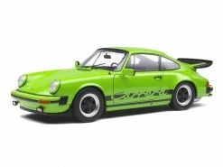 Solido Sportwagen Porsche 911 3.2 grün 1:18
