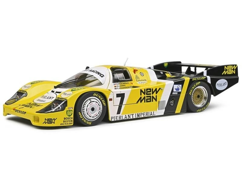 Solido Rennwagen Porsche 956 #7 gelb 1:18 3 Solido Rennwagen Porsche 956 #7 gelb 1:18