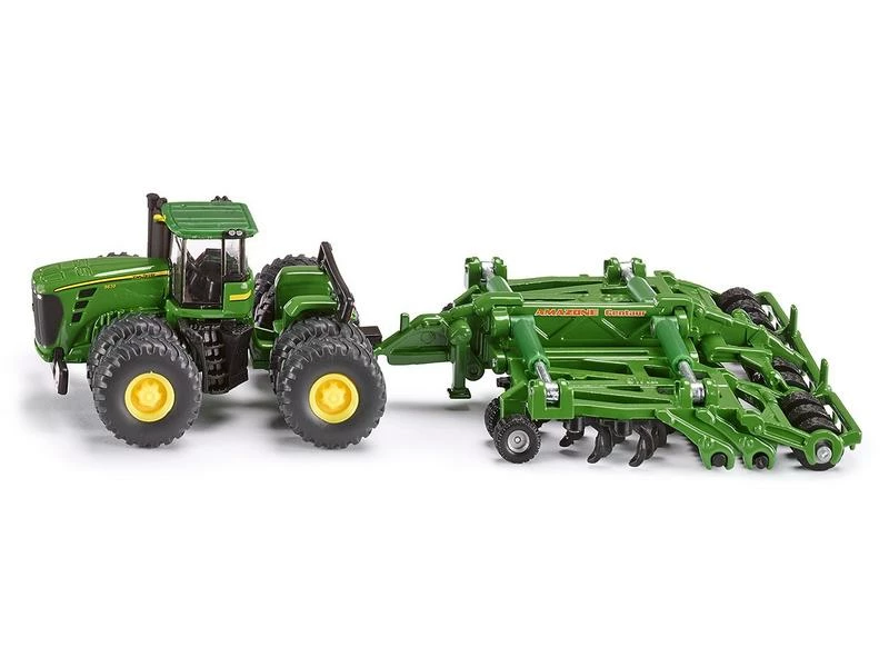 Siku Traktor John Deere 9630 mit Amazone Centaur 1:87 3 Siku Traktor John Deere 9630 mit Amazone Centaur 1:87