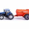 Siku Traktor New Holland T7070 mit Abbey Güllefass 1:50 -Die Cast Modelle Verkäufe 198586285 xxl