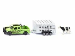 Siku Pick-up RAM 1500 mit Viehanhänger 1:50