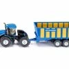 Siku Traktor New Holland T9.560 mit Silagewagen 1:50 1 Siku Traktor New Holland T9.560 mit Silagewagen 1:50 -Die Cast Modelle Verkäufe 198648177 xxl