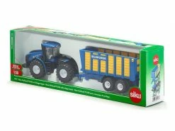 Siku Traktor New Holland T9.560 mit Silagewagen 1:50 15 Siku Traktor New Holland T9.560 mit Silagewagen 1:50 -Die Cast Modelle Verkäufe 198648189 xxl