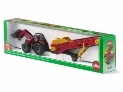 Siku Traktor Massey Ferguson mit Frontlader und Förderband 1:50 -Die Cast Modelle Verkäufe 198648674 xxl