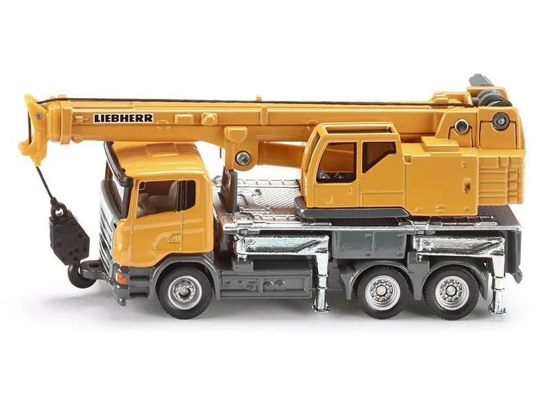 Siku LKW Scania mit Liebherr Kran 1:87 3 Siku LKW Scania mit Liebherr Kran 1:87