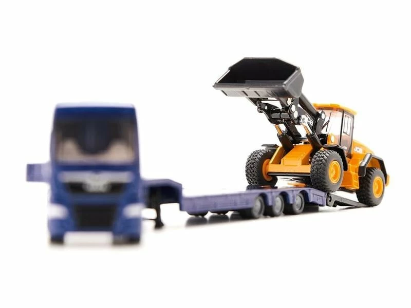 Siku LKW MAN mit Tieflader und JCB Radlader 1:87 7 Siku LKW MAN mit Tieflader und JCB Radlader 1:87 – Bild 5