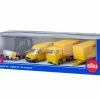 Siku Logistik Set Die Post mit Gabelstapler, LKW und Van