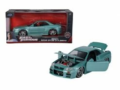 Jada Toys Sportwagen Nissan Skyline R34 GTR 2002 - Fast & Furious 1:24 7 Jada Toys Sportwagen Nissan Skyline R34 GTR 2002 - Fast & Furious 1:24 -Die Cast Modelle Verkäufe 200706553 xxl