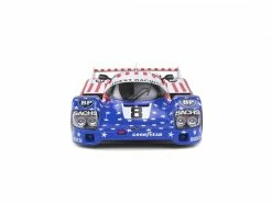 Solido Rennwagen Porsche 956 Blau/Rot #8 1:18 -Die Cast Modelle Verkäufe 202764206 xxl