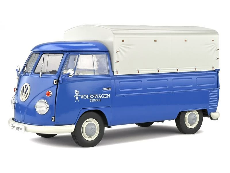 Solido Nutzfahrzeug VW T1 Pritsche/Plane Blau 1:18 3 Solido Nutzfahrzeug VW T1 Pritsche/Plane Blau 1:18
