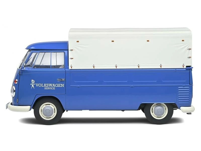 Solido Nutzfahrzeug VW T1 Pritsche/Plane Blau 1:18 8 Solido Nutzfahrzeug VW T1 Pritsche/Plane Blau 1:18 – Bild 6