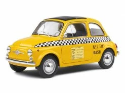 Solido PKW Fiat 500 TAXI NYC Gelb 1:18