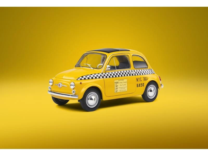 Solido PKW Fiat 500 TAXI NYC Gelb 1:18 12 Solido PKW Fiat 500 TAXI NYC Gelb 1:18 – Bild 10