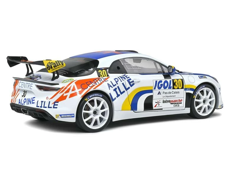 Solido Rally Alpine A110 R-GT Weiss #30 1:18 4 Solido Rally Alpine A110 R-GT Weiss #30 1:18 – Bild 2