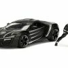 Jada Toys Lykan Hypersport, Marvel Avengers Black Panther 1:24