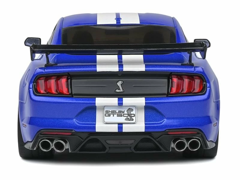 Solido Sportwagen Ford Mustang GT500 Blau 1:18 5 Solido Sportwagen Ford Mustang GT500 Blau 1:18 – Bild 3