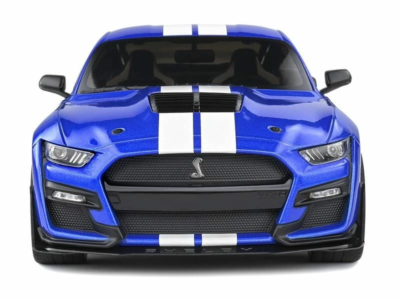 Solido Sportwagen Ford Mustang GT500 Blau 1:18 8 Solido Sportwagen Ford Mustang GT500 Blau 1:18 – Bild 6
