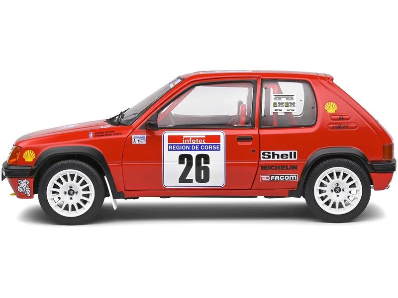 Solido Rennwagen Peugeot 205 Rallye #26 1:18 4 Solido Rennwagen Peugeot 205 Rallye #26 1:18 – Bild 2