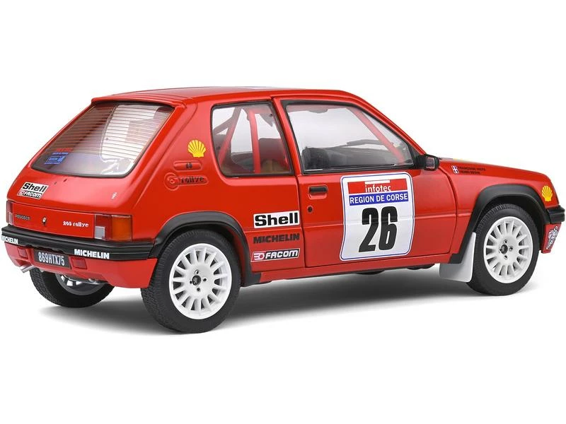 Solido Rennwagen Peugeot 205 Rallye #26 1:18 6 Solido Rennwagen Peugeot 205 Rallye #26 1:18 – Bild 4