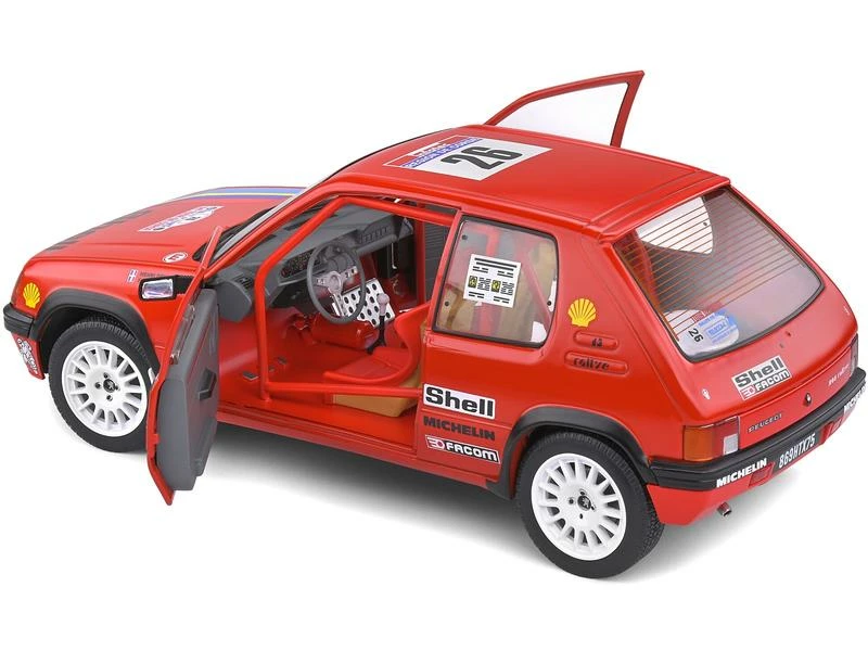 Solido Rennwagen Peugeot 205 Rallye #26 1:18 9 Solido Rennwagen Peugeot 205 Rallye #26 1:18 – Bild 7