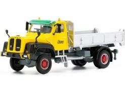 ACE LKW Saurer D330N 4 x 4 Kipper Stuag Gelb 1:87