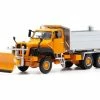 ACE LKW Saurer D330N 6 x 6 Kipper mit Schneeräumer Orange 1:87 -Die Cast Modelle Verkäufe 212014179 xxl