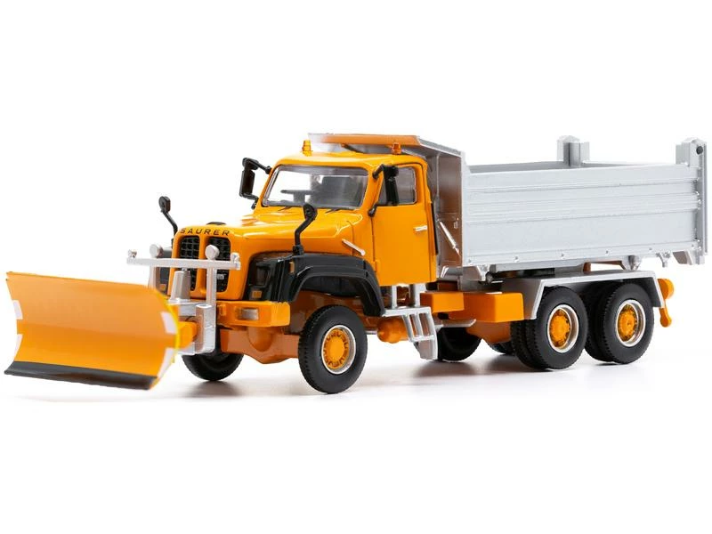 ACE LKW Saurer D330N 6 x 6 Kipper mit Schneeräumer Orange 1:87 3 ACE LKW Saurer D330N 6 x 6 Kipper mit Schneeräumer Orange 1:87
