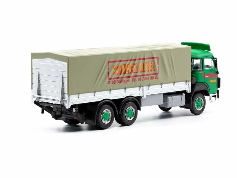 ACE LKW Saurer D290B 6 x 2 Schmucki Altöl Pritsche / Plane 1:87 7 ACE LKW Saurer D290B 6 x 2 Schmucki Altöl Pritsche / Plane 1:87 – Bild 5