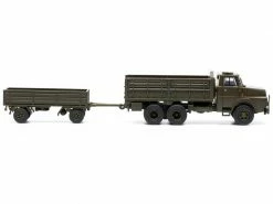 ACE LKW Henschel HS 3-14 mit Infanterieanhänger offen 1:87 -Die Cast Modelle Verkäufe 212057116 xxl