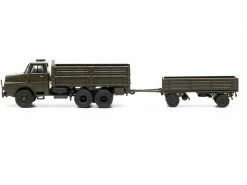 ACE LKW Henschel HS 3-14 mit Infanterieanhänger offen 1:87 -Die Cast Modelle Verkäufe 212057176 xxl
