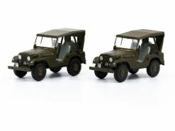 ACE Willys M38A1 Armee Jeep 2er Set 1:87