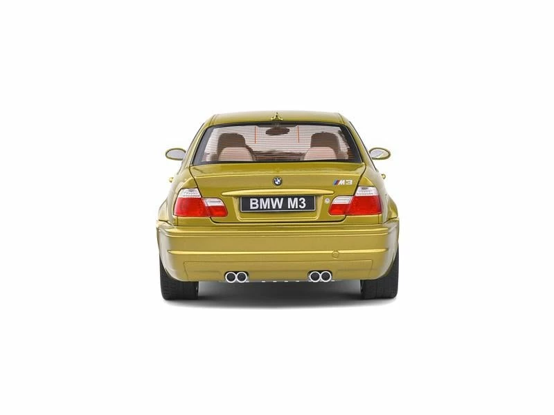 Solido Sportwagen BMW E46 M3, phoenix gelb 1:18 5 Solido Sportwagen BMW E46 M3, phoenix gelb 1:18 – Bild 3