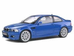 Solido Sportwagen BMW E46 M3, Laguna blau 1:18