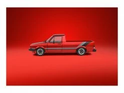 Solido Pick-up VW Caddy MKI Custom, Rot 1:18 -Die Cast Modelle Verkäufe 219513234 xxl