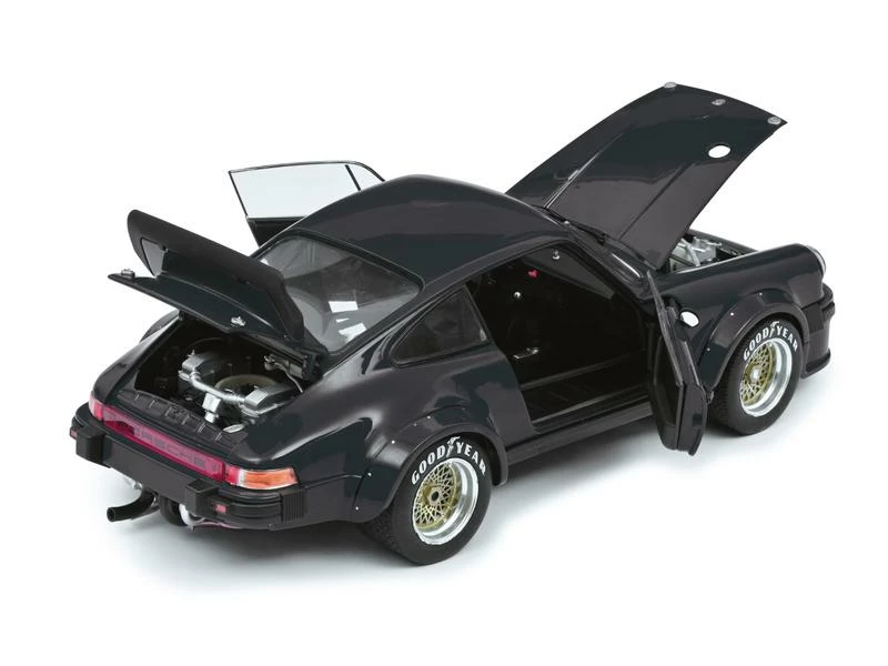 Schuco Sportwagen Porsche 934 RSR, Schwarz 1:18 4 Schuco Sportwagen Porsche 934 RSR, Schwarz 1:18 – Bild 2