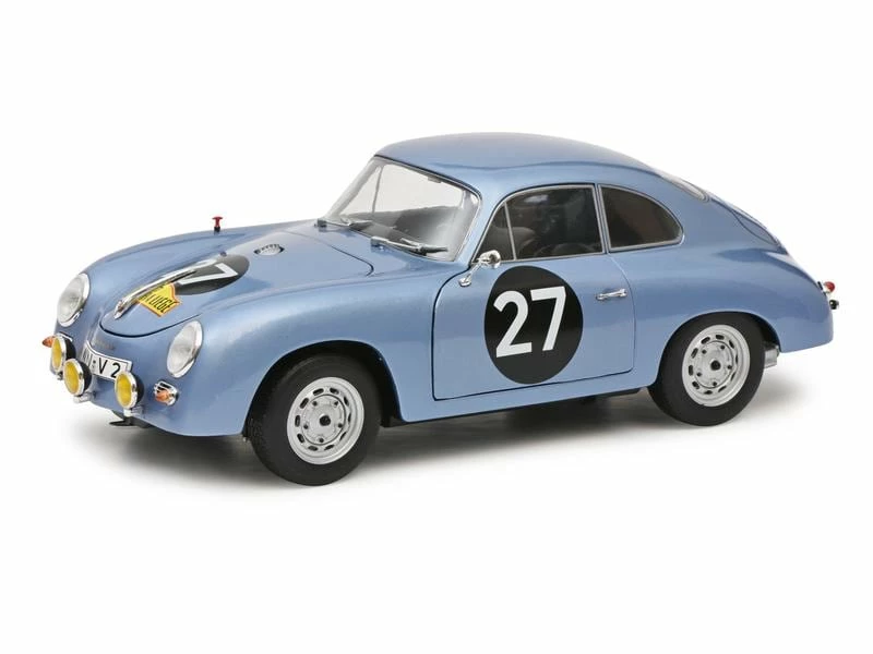 Schuco Rennwagen Porsche 356 Coupe #27 1:18 3 Schuco Rennwagen Porsche 356 Coupe #27 1:18
