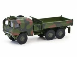 Schuco LKW MAN KAT 7t Kipper, flecktarn 1:87