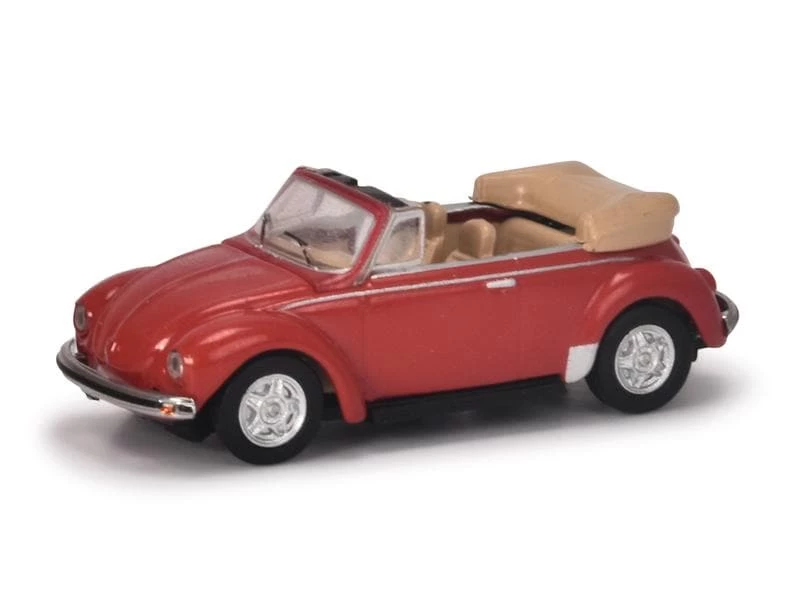 Schuco PKW VW Käfer Cabriolet, Rot 1:87 3 Schuco PKW VW Käfer Cabriolet, Rot 1:87