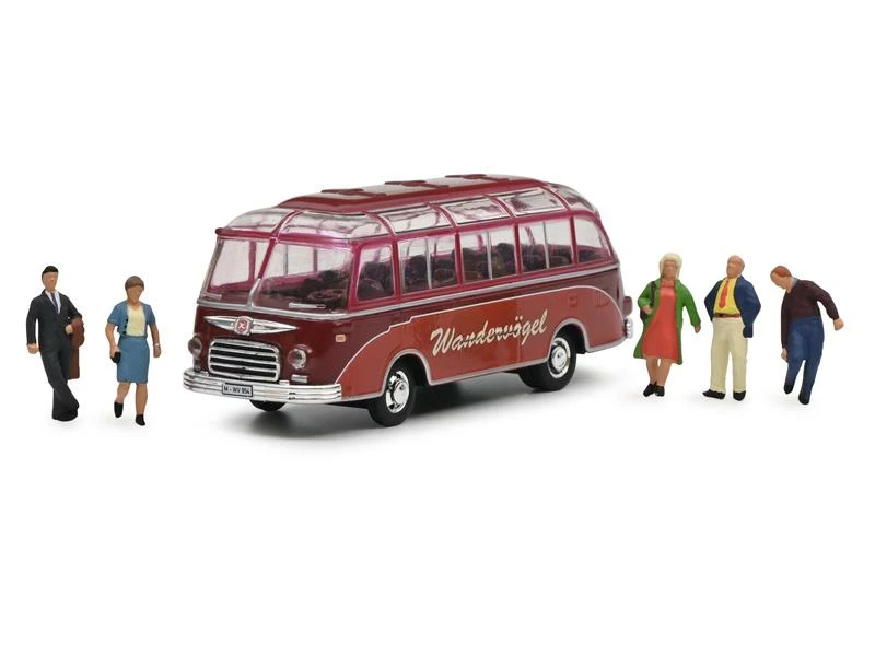 Schuco Bus Setra S6 «Wandervögel» 1:87 3 Schuco Bus Setra S6 «Wandervögel» 1:87