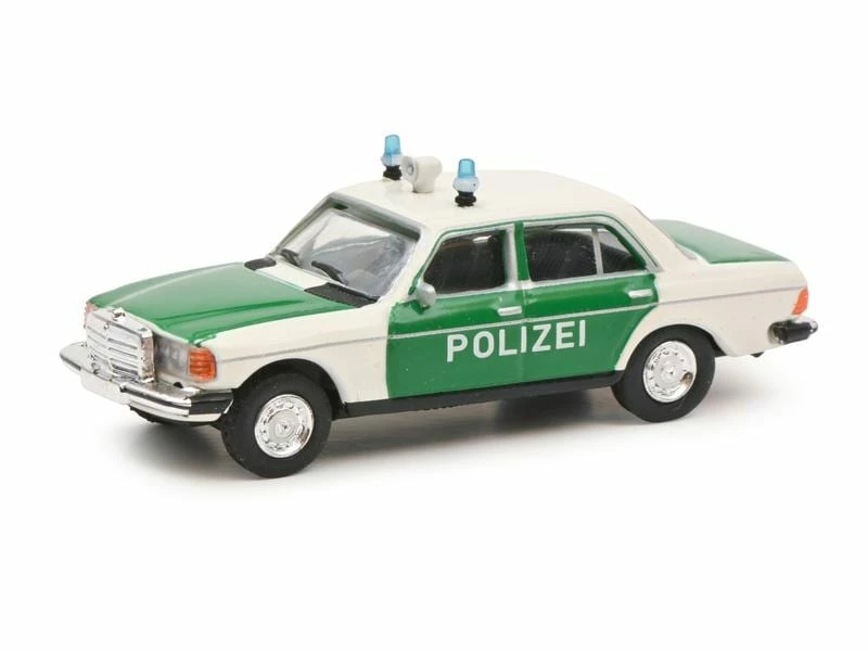 Schuco Mercedes Benz 280E Polizei 1:87 3 Schuco Mercedes Benz 280E Polizei 1:87