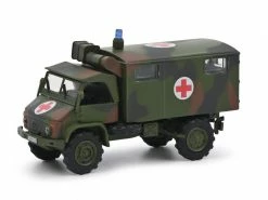 Schuco Unimog S404 Militärpolizei 1:87