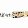 Schuco Van VW T1 mit Anhänger «The Red Monkeys» 1:87 1 Schuco Van VW T1 mit Anhänger «The Red Monkeys» 1:87 -Die Cast Modelle Verkäufe 220577144 xxl