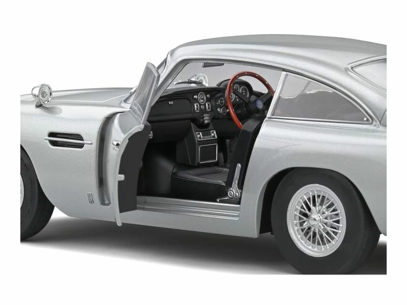 Solido Sportwagen Aston Martin DB5, Silber 1:18 5 Solido Sportwagen Aston Martin DB5, Silber 1:18 – Bild 3